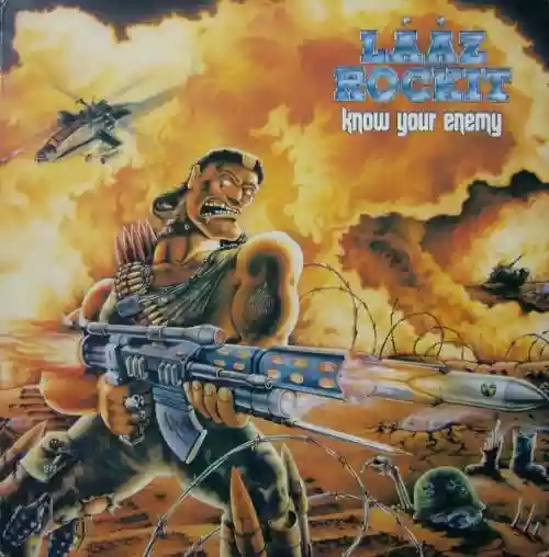 Cover Lääz Rockit - Know Your Enemy