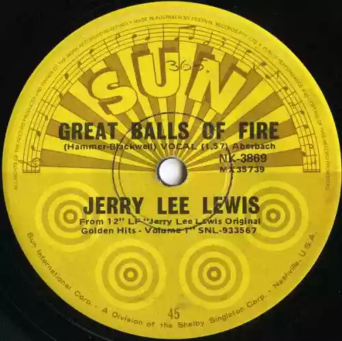 Cover di Great Balls of Fire