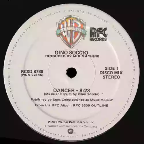Cover Gino Soccio - Dancer