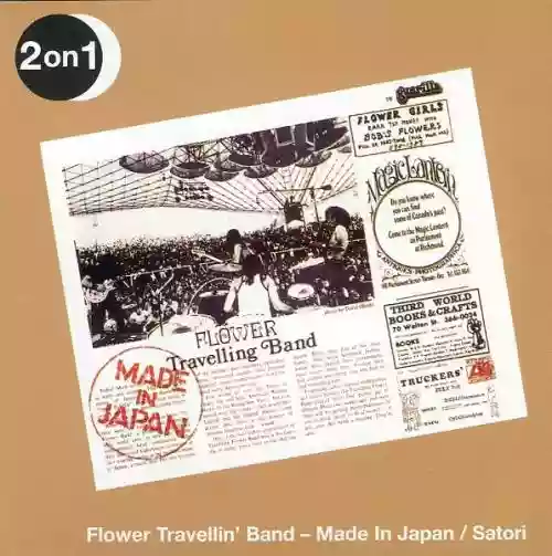 Cover Flower Travellin' Band - Satori / Made In Japan