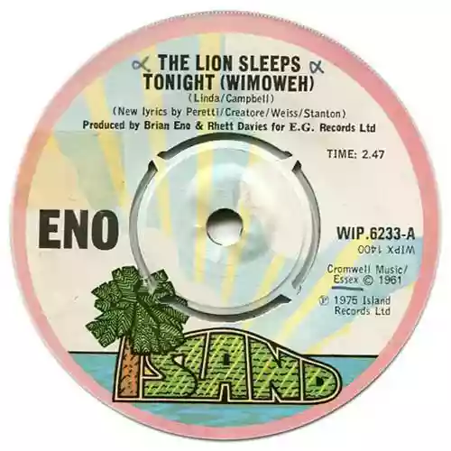 Cover Brian Eno - The Lion Sleeps Tonight