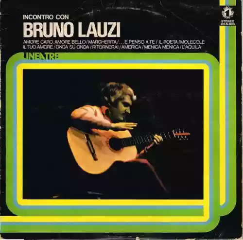 Cover Bruno Lauzi - Incontro Con Bruno Lauzi