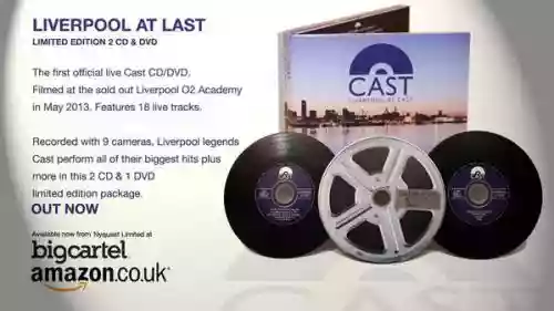 Cover Cast - Cast Live "Liverpool At Last" Limited Edition live 2CD's 1 DVD