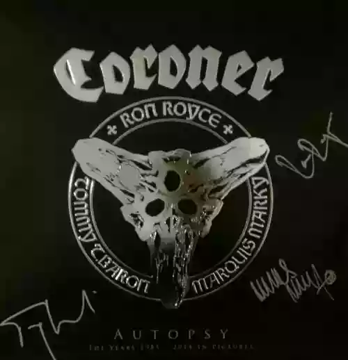 Cover Coroner - Autopsy - The Years 1985 - 2014 In Pictures