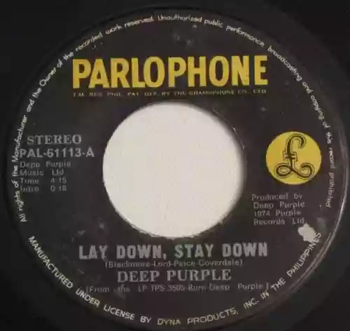 Cover Deep Purple - Lay Down Stay Down