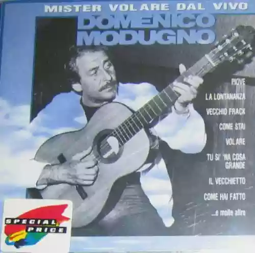 Cover Domenico Modugno - Mister Volare Dal Vivo