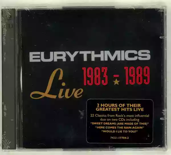 eurythmics: live 1983 - 1989