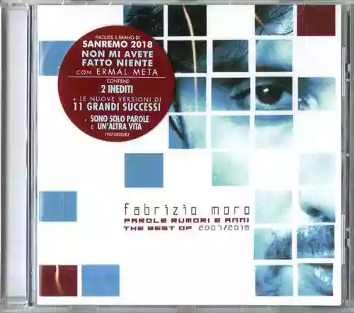 Cover Fabrizio Moro - Parole Rumori E Anni, The Best