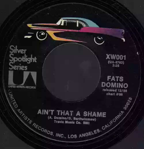 Cover Fats Domino - Ain't That A Shame / Goin' Home