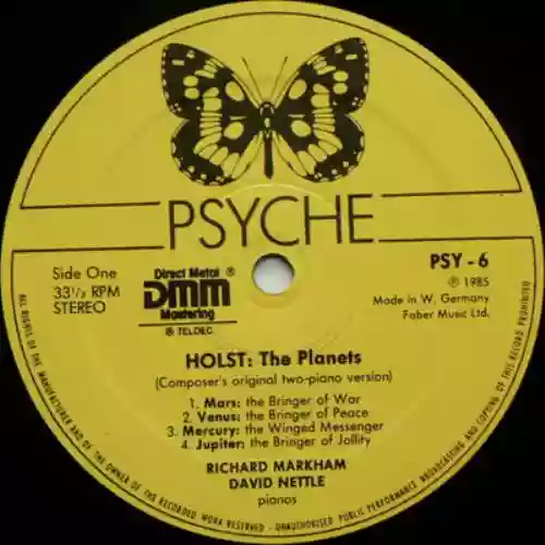Cover Gustav Holst - The Planets - Composer's Original Two-Piano Version