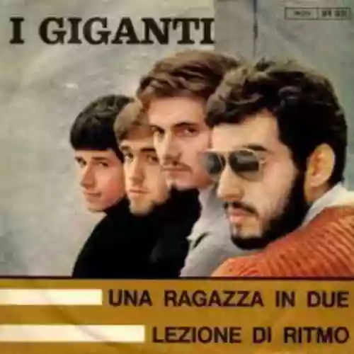 Cover I Giganti - Una Ragazza In Due / Lezione Di Ritmo