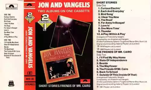 Cover Jon & Vangelis - Short Stories / Friends Of Mr Cairo