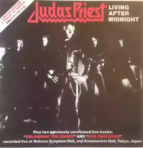 Cover Judas Priest - Living After Midnight