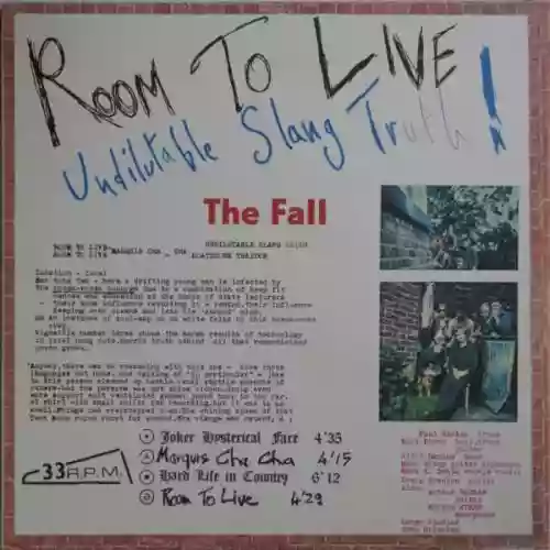 Cover The Fall - Room to Live
