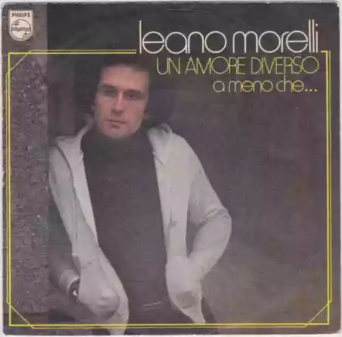 Cover Leano Morelli - Un Amore Diverso