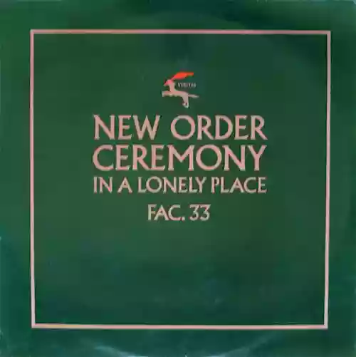 Cover New Order - Ceremony