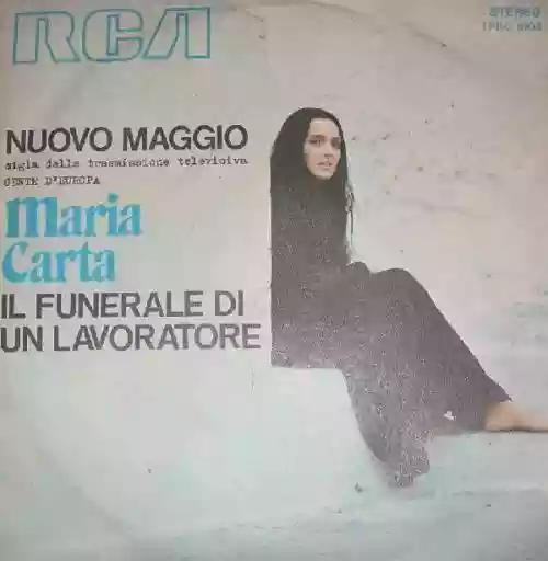 Cover Maria Carta - Nuovo Maggio / Il Funerale Di Un Lavoratore