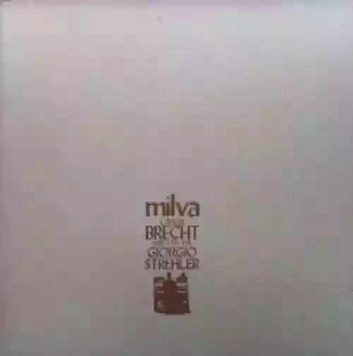 Cover Milva - Milva Canta Brecht