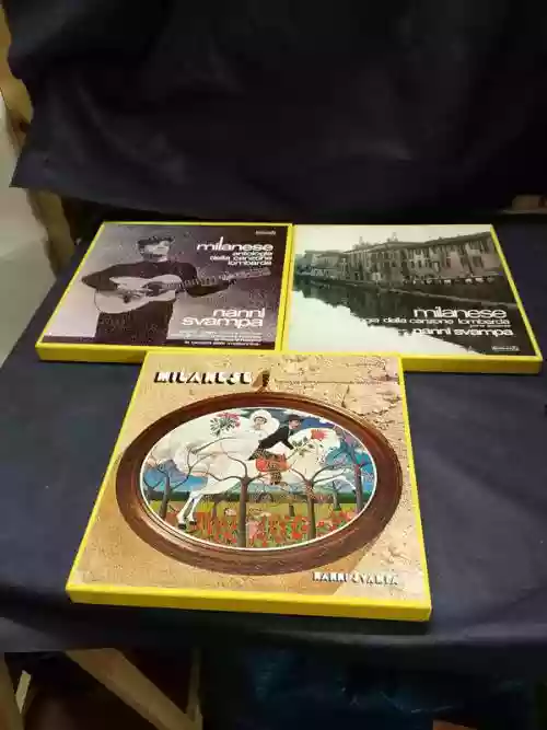 Cover Nanni Svampa - Milanese: Antologia Della Canzone Lombarda