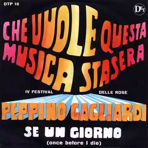 Cover Peppino Gagliardi - Che Vuole Questa Musica Stasera