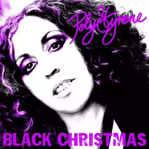 Cover Poly Styrene - Black Christmas