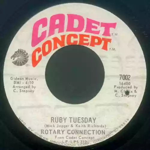 Cover Rotary Connection - Ruby Tuesday / Soul Man