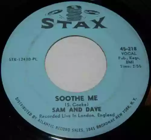 Cover Sam & Dave - Soothe Me