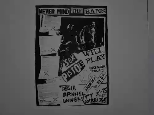 Cover Sex Pistols - Live Brunel University 16.12.77 