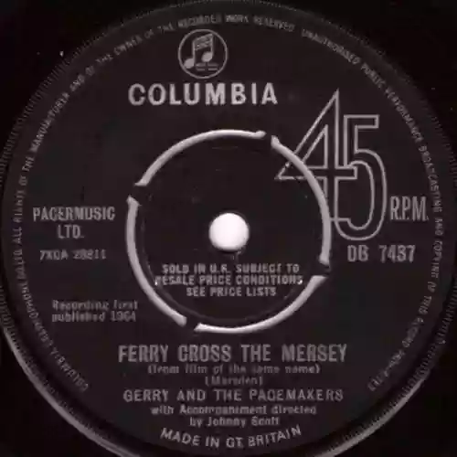 Cover Gerry & The Pacemakers - Ferry Cross the Mersey