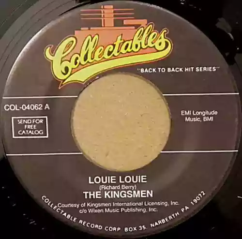 Cover The Kingsmen - Louie Louie / Little Latin Lupe Lu