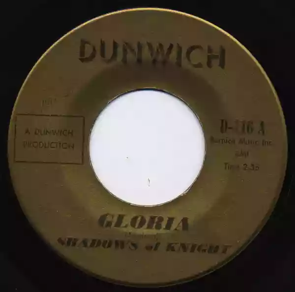 The Shadows of Knight: Gloria / Dark Side