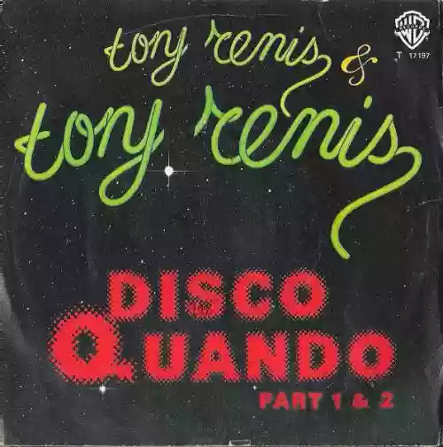 Cover Tony Renis - Disco Quando Part I & II