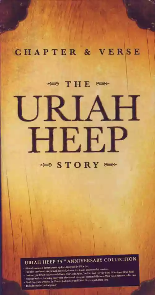 Cover Uriah Heep - Chapter & Verse - The Uriah Heep Story