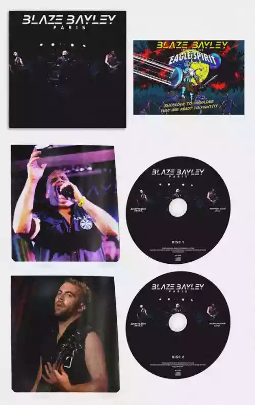 Cover Blaze Bayley - Paris