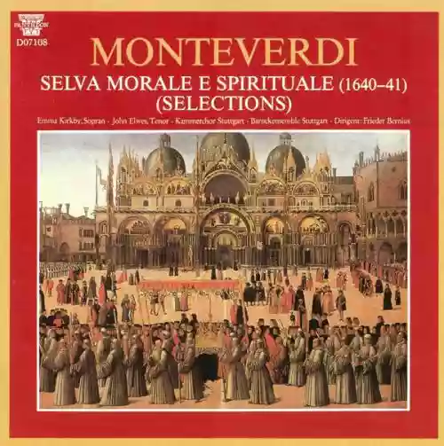 Cover di Selva Morale E Spirituale (1640-41) (Selections)