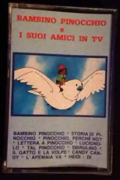 Cover Cristina D'Avena - Bambino Pinocchio E I Suoi Amici In Tv
