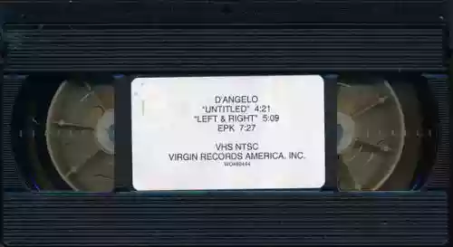 Cover D'Angelo - Untitled / Left & Right / EPK