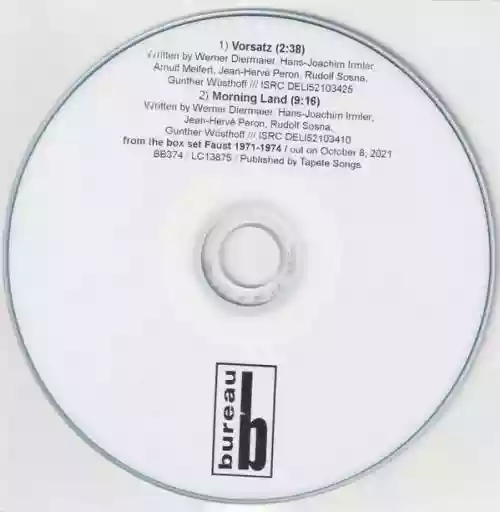 Cover Faust - Vorsatz / Morning Land
