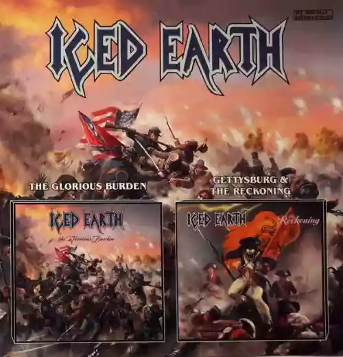 Cover Iced Earth - The Glorious Burden / Gettysburg & The Reckoning