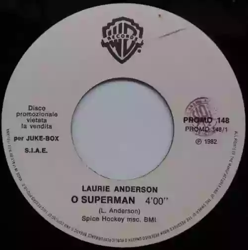 Cover Laurie Anderson - O Superman / Everybody Salsa