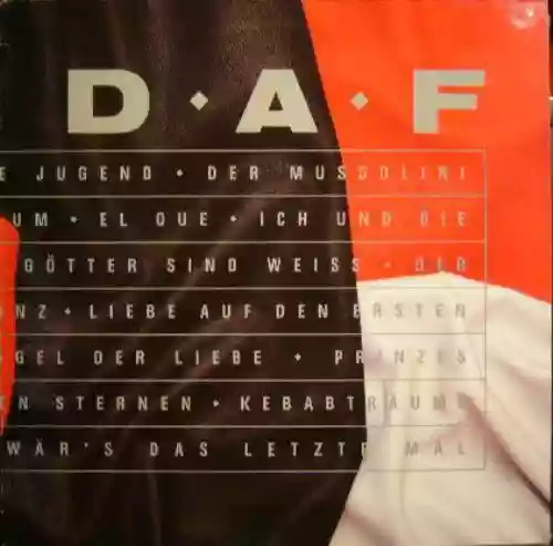 Cover Deutsch Amerikanische Freundschaft - D.A.F.