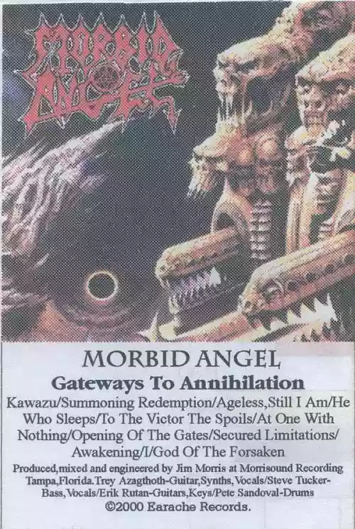 Cover Morbid Angel - Gateways To Annihilation / Prophecies Foretold
