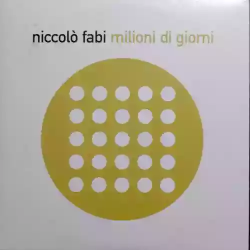 Cover Niccolò Fabi - Milioni Di Giorni