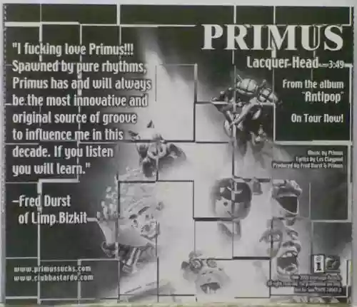 Cover Primus - Lacquer Head