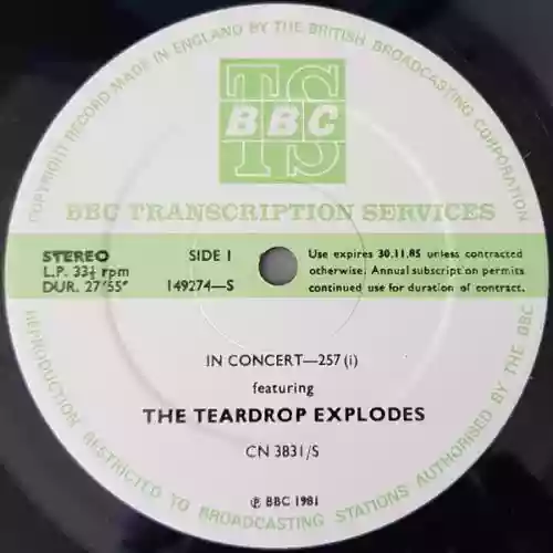 Cover The Teardrop Explodes - In Concert-257