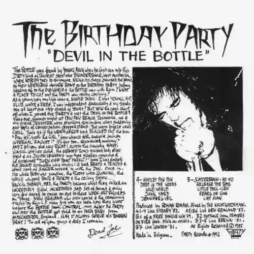 Cover The Birthday Party - Devil In The Bottle