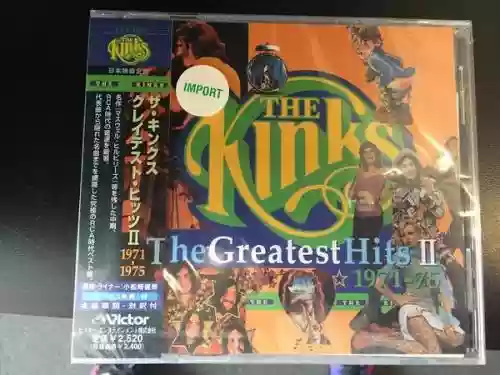 Cover The Kinks - The Greatest Hits II 1971-75