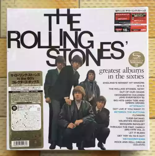 Cover The Rolling Stones - Greatest Albums In The Sixties