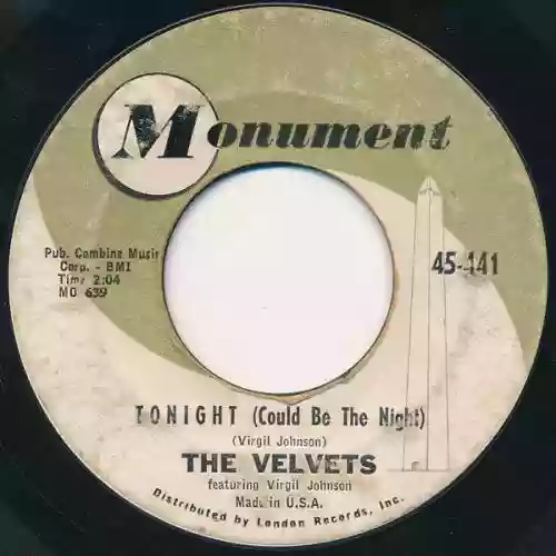Cover The Velvets - Tonight (Could Be the Night)