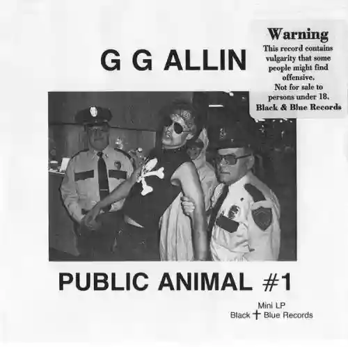 Cover GG Allin - Public Animal #1